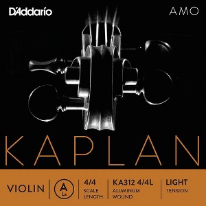 D'Addario Kaplan Amo Series Violin A String 4/4 Size, Light - 1 of 1