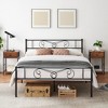 Whizmax Metal Platform Bed Frame, Mattress Foundation with Premium Steel Slats Support, Under Bed Storage, Easy Assembly, Black - 2 of 4
