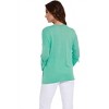 Women's V-Neck Bell Sleeve Tunic - ANGEL - 3 of 4