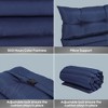 2PCS Set Outdoor Lounge Chair Cushion Replacement Patio Funiture Seat Cushion Chaise Lounge Cushion-NAVY BLUE - 2 of 4