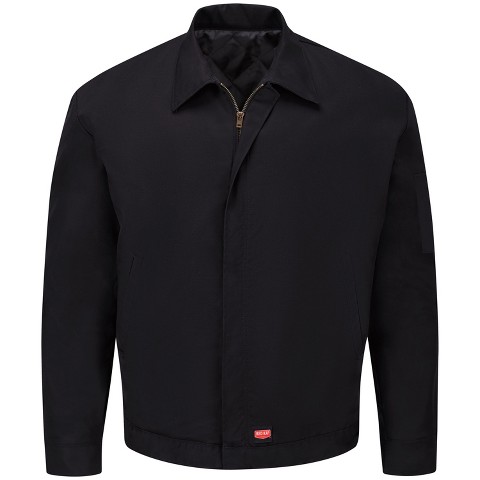 Red Kap Men's Performance Crew Jacket, Black - Xx Large