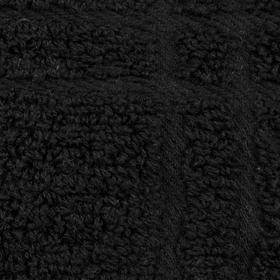 Noir and White Cotton Terry Dish Towel Set