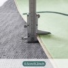 Lahome Machine Washable Area Rugs Non-Slip Large Living Room Rug Boho Botanical Print Ultra-Thin Indoor Rug for Classroom Nursery Dining Room - 4 of 4