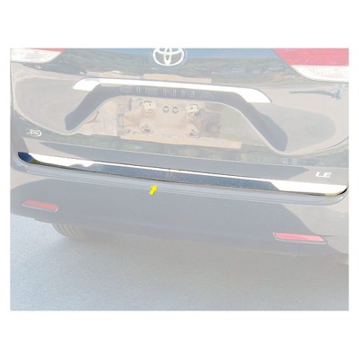 QAA Part RD11150 is a 1 Stainless Steel Rear Deck Trim, Trunk Lid Accent 2" Width That is Compatible with Toyota Sienna 2011-20