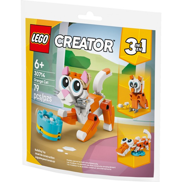 LEGO Creator Gato Naranja 30714 3
