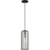 Livex Lighting Glenbrook 1 - Light Pendant in  Black/Brushed Nickel - 3 of 3