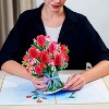 Paper Love Hugepop Red Roses Pop Up Card, with Detachable Bouquet - Oversized 10" x 14" Cover - 4 of 4
