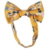 Men's Floral Printed Design 2.75 W And 4.75 L Inch Pre-Tied adjustable Bow Tie - 2 of 3