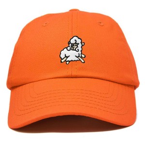 Dalix Sheep Embroidered Cotton Dad Hat Adjustable Cute Animal Lover Baseball Cap for Everyday Fashion Womens - 1 of 4