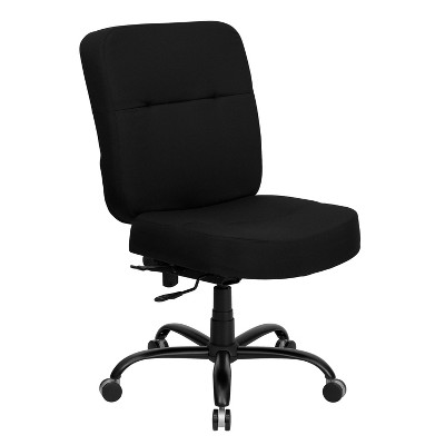 Emma and Oliver 400 lb. Big & Tall High Back Rectangular Back Swivel Ergonomic Office Chair