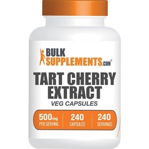 BulkSupplements Tart Cherry Extract Capsules - 1 of 4