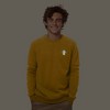 Dalix Mushroom (Glow in the Dark) Embroidered Fleece Sweatshirt Pullover Mens - 2 of 4