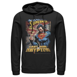 Men's Superman Son of Krypton Pull Over Hoodie - 1 of 3