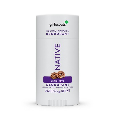 Native Limited Edition Girl Scout Coconut Caramel Cookie Sensitive Deodorant - 2.65oz_3