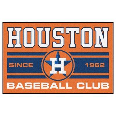 MLB Houston Astros 19"x30" Uniform Rug - Orange