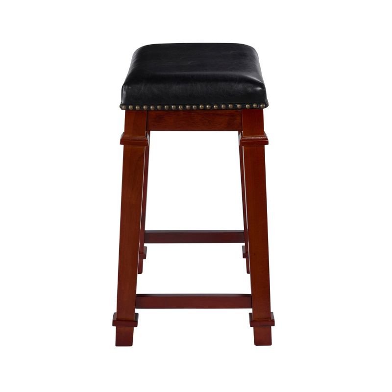 Kennedy Backless Counter Height Barstool Wood - Linon, 3 of 11
