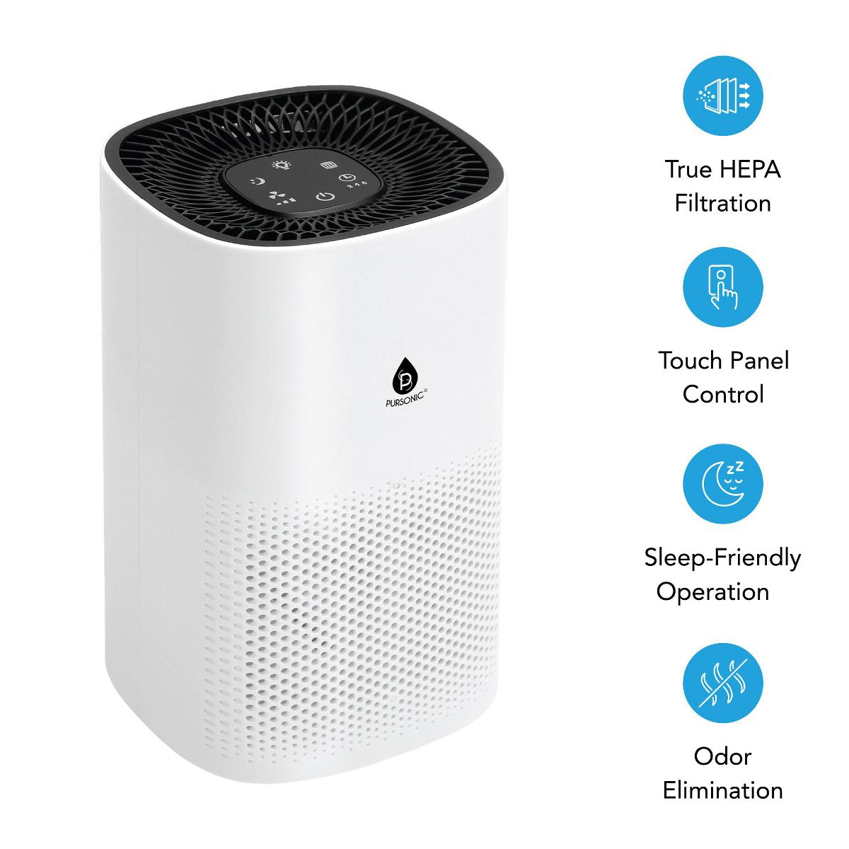 Pursonic Air Purifier, Essential Oil Wellness Blends, and Bath Gloves - thumbnail 4
