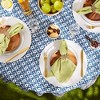 Dii Blue Ikat Outdoor Tablecloth 60 Round - 4 of 4