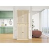 VYNXARIA Stylish 4-Door Storage Cabinet with Adjustable Shelves and Drawer - 3 of 4