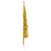 vidaXL Artificial Half Christmas Tree - Gold 47.2 in - 4 of 4