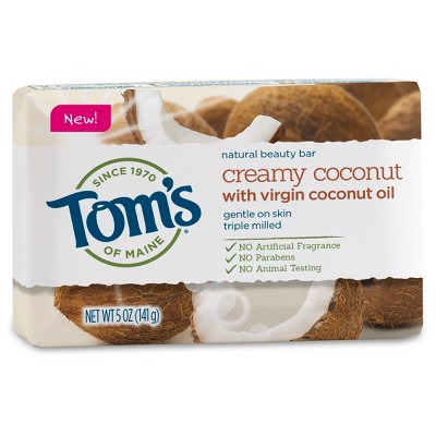 Toms of Maine Creamy Coconut Natural Bar Soap - 5oz