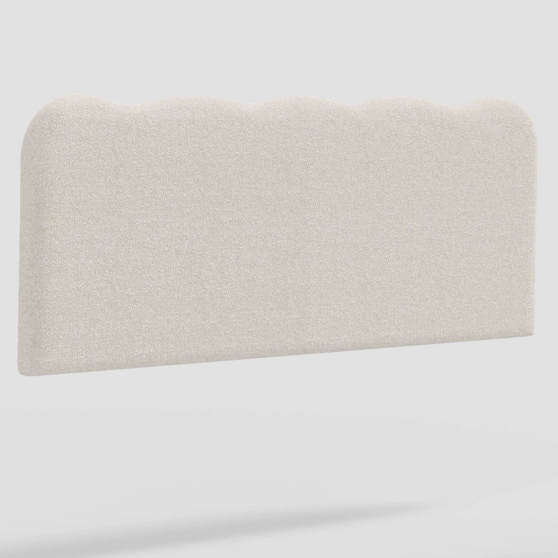Queen Headboard Scalloped Wave Tussah Snow - Threshold™ designed with Studio McGee