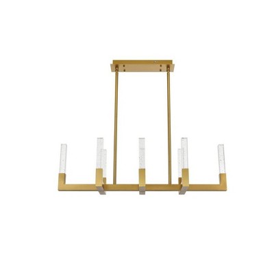 Elegant Lighting Noemi 8 - Light Pendant in  Satin Gold