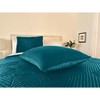 BrylaneHome Geo Diamond Velvet Sham - 3 of 4