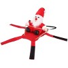 Pet Christmas Costumes Red Winter Coat for Dog Riding Santa Claus with Bell Clothes New Year Outfit Cosplay Costumes Party Dress Up For Cats - 4 of 4