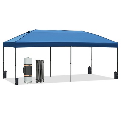 YOOCOZZ 10x20 Oxford Fabric Heavy-Duty Pop-Up Canopy with Sidewalls for Outdoor Events