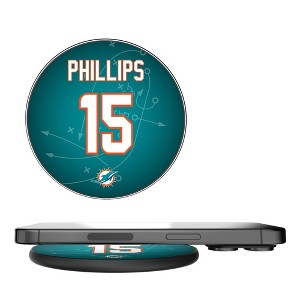 NFL Miami Dolphins Players Game Tactic 15-Watt Wireless Charger - 1 of 4
