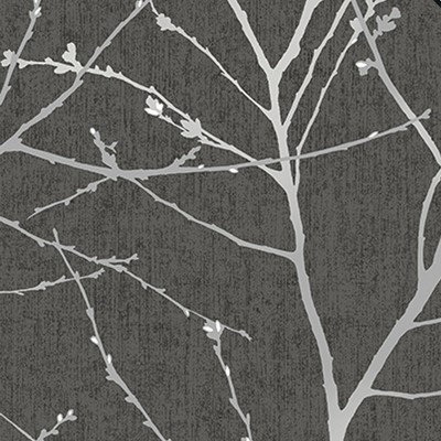 Transform Charcoal Branches Peel and Stick Wallpaper