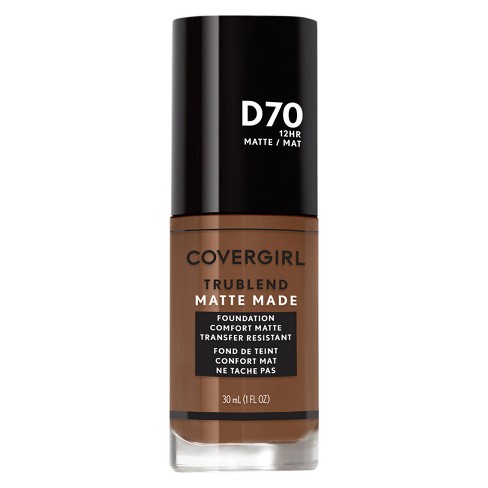 D70 - Matte Foundation Fl Covergirl - 1.01 Target Made Cappuccino : Oz Trublend