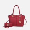 MKF Collection Ivy Women’s Tote Bag with wallet by Mia K - 2 of 4