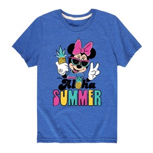 Boys' - Disney - Aloha Summer Short Sleeve Graphic T-Shirt - 1 of 4