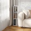 HOMLUX 3-Tier Bookcase Open Storage Bookshelf with Adjustable Shelf - 4 of 4