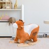 RUVALINO Infant Seats Specially Customized for Babies, Modern and Exquisite Design, Suitable for Living Room, Bedroom, Brown, 23.5"*12.5"*19.75" - 4 of 4