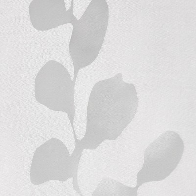 Wilshire White Sheer Grommet Cotton Blend Curtain Pair