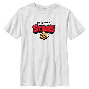 Boys Brawl Stars Colorful Classic Game Logo T Shirt - 1 of 4