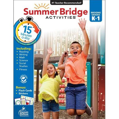 summer bridge activities grades k 1 paperback target