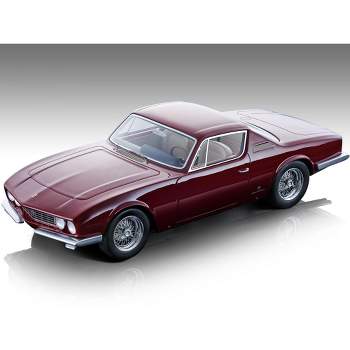 1967 Ferrari 330 GTC Michelotti Coupe Rosso Mugello Red "Mythos Series" Limited Edition to 160 pcs 1/18 Model Car by Tecnomodel