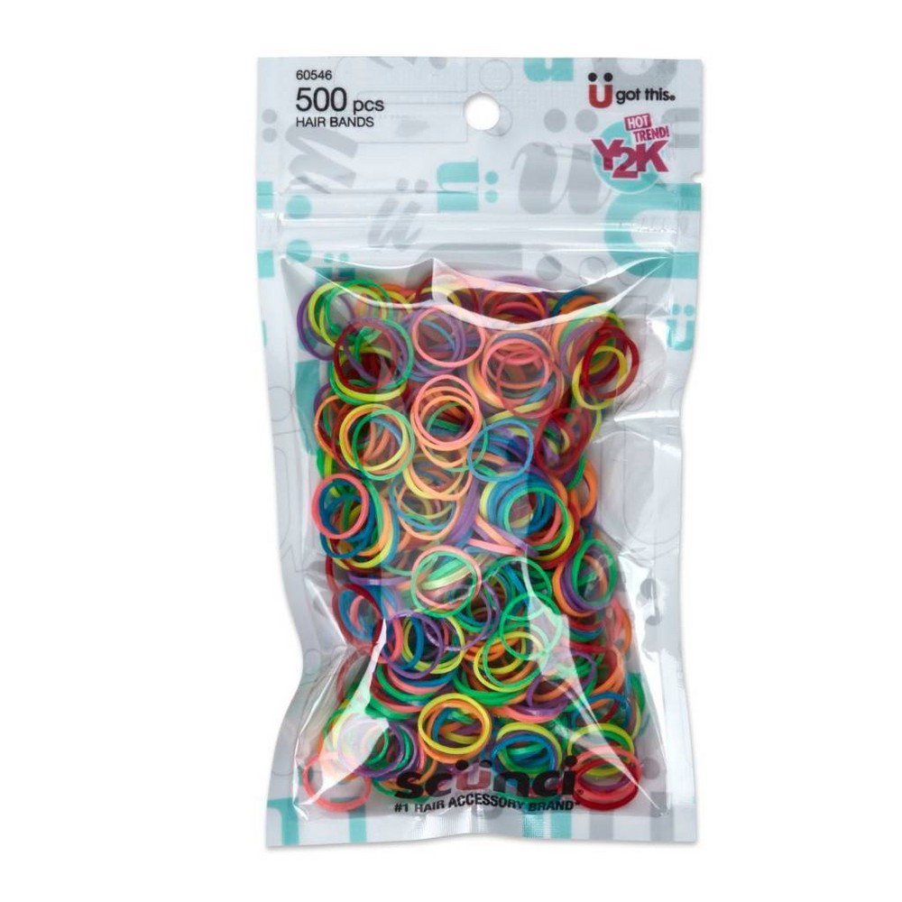 scunci Hair Elastics - 500ct