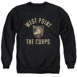 West Point United States Military Academy Official Usma Black Knights Logo Adult Crewneck Sweatshirt - 1 of 4