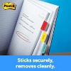 Post-it File Tabs 1 x 1 1/2 Aqua/Lime/Red/Yellow 100/Pack 686RALY - 3 of 4