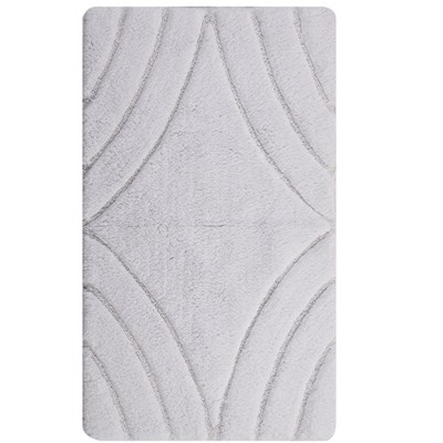 Knightsbridge Diamond 220 GSF Non Skid Back Bath Rug 20 x 30