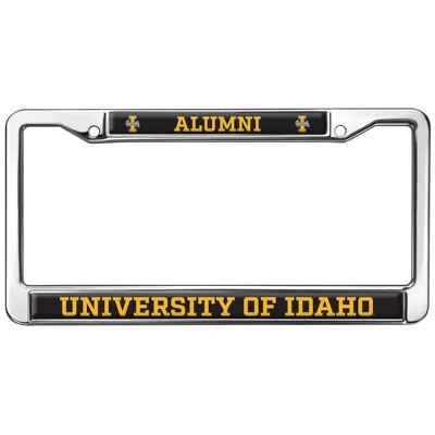 University of Idaho Alumni Logo Full Size Standard License Plate Metal Frame