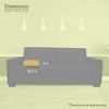 Majestic Home Goods,Bolster Pillow Fusion - 3 of 4