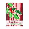 Evergreen Christmas Greetings Burlap Garden Flag 12 x 18 Inches Indoor Outdoor Decor - 2 of 4