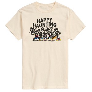 Men's - Disney - Happy Haunting Short Sleeve Graphic T-Shirt - 1 of 4