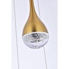 Elegant Lighting Amherst 5 - Light Pendant in  Satin Gold - 3 of 4